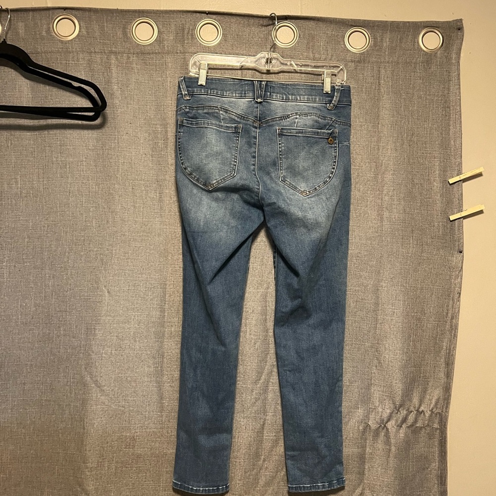 Democracy Light Blue Skinny Jeans - Picture 2 of 3